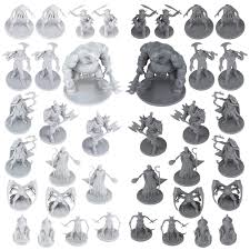 38 Miniaturas de Fantasía para RPG y Mazmorras