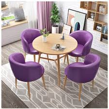 Juego de Mesa de Comedor para Oficina y Recepción